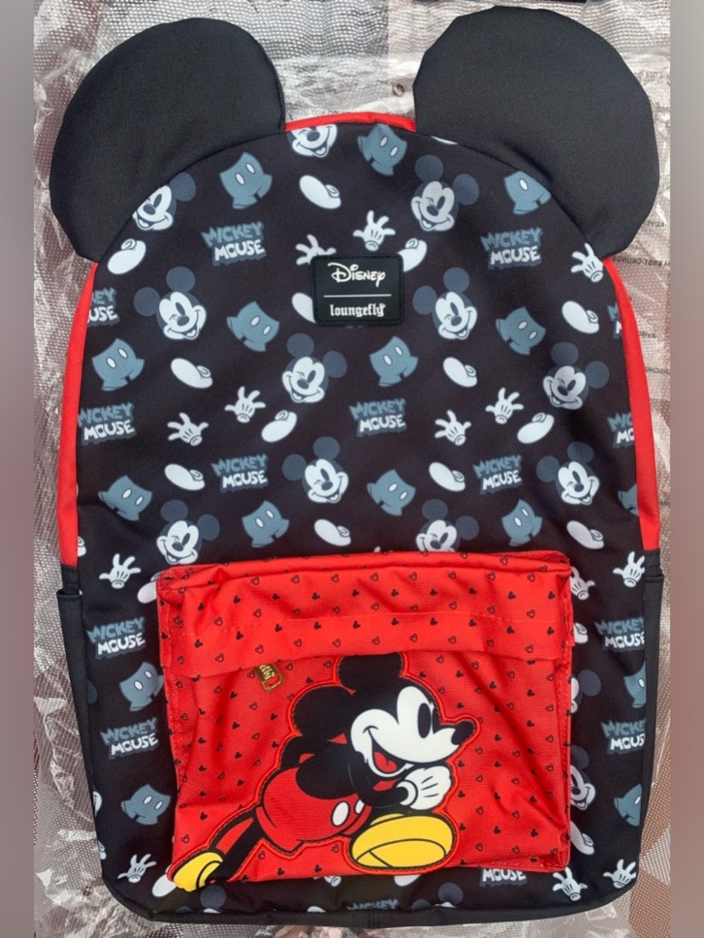 Loungefly Disney Mickey Mouse Nylon Full-Size Backpack